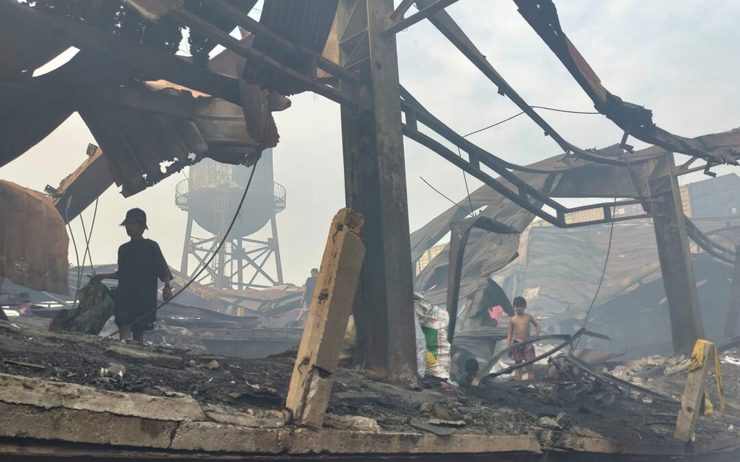 Major Fire Destroys Many Homes…